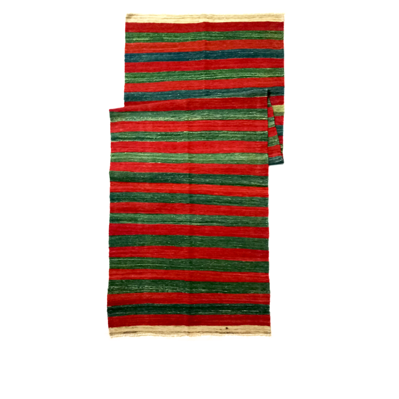 Coureurs de kilim faits à la main avec colered