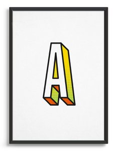 3D alfabet