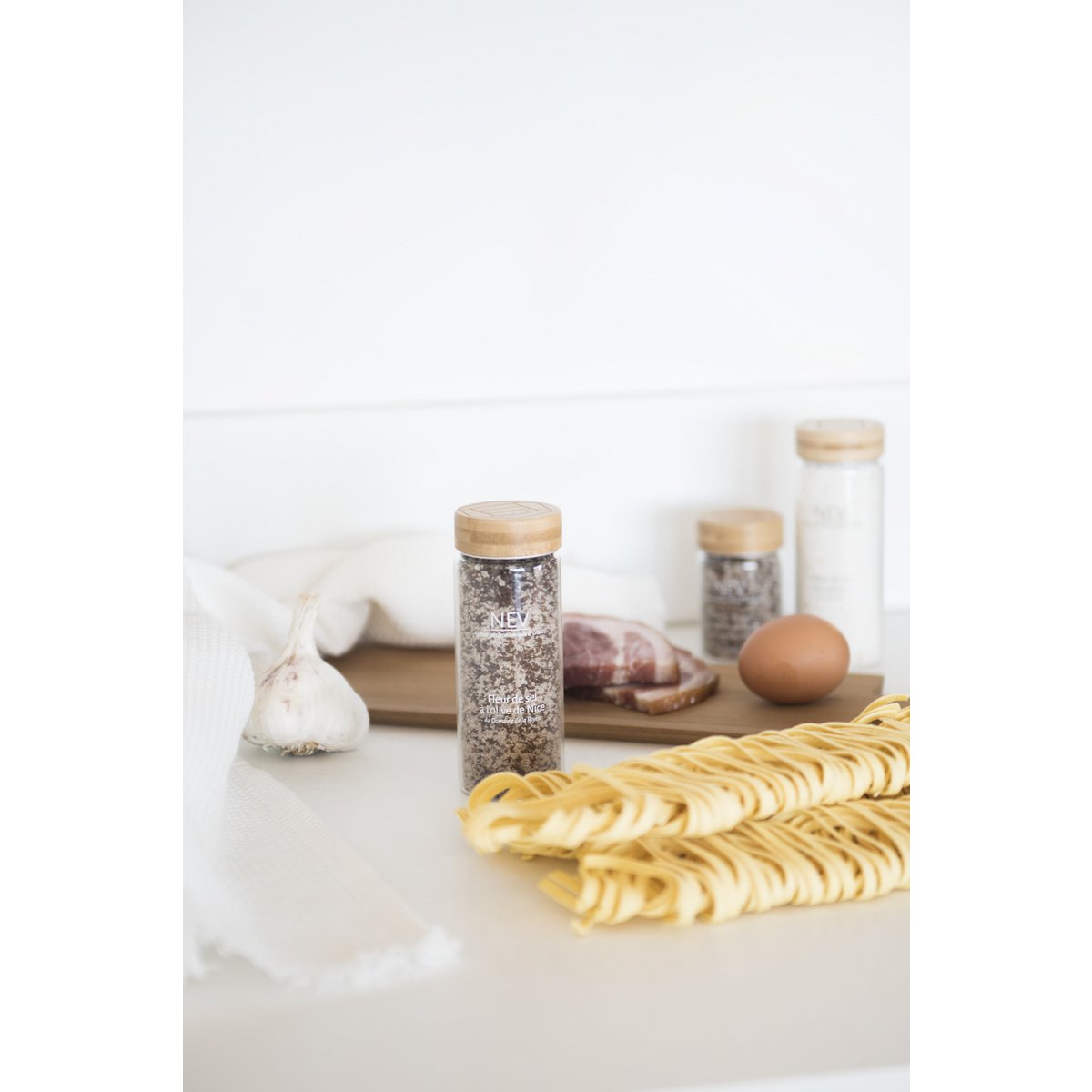 Fleur de sel with Nice PDO olives