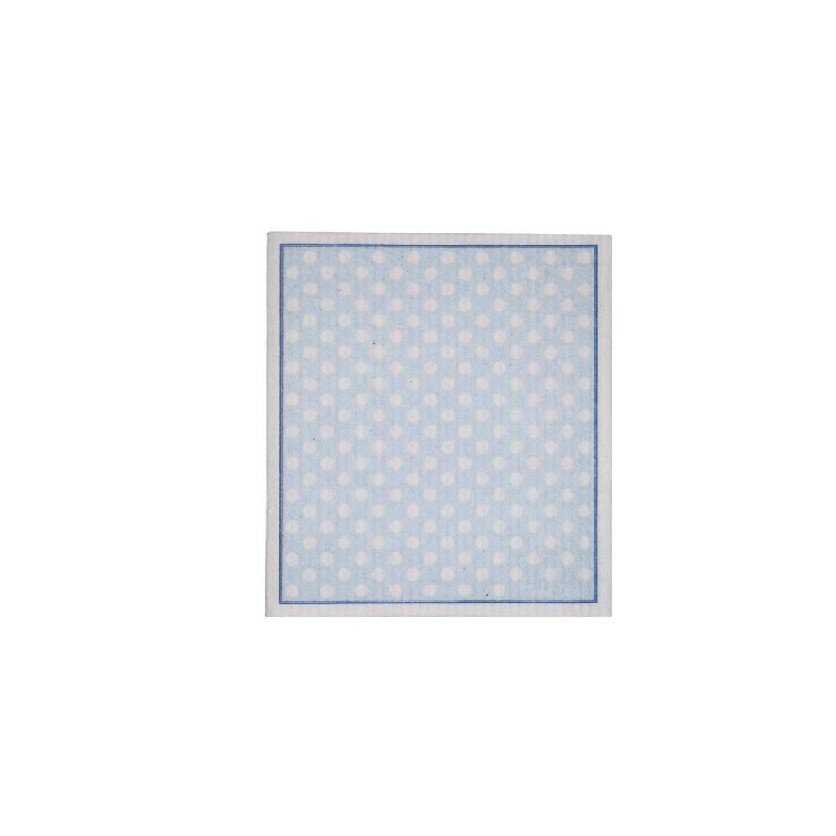 Strofinaccio Pois Blu 17x20 cm Isabelle Rose