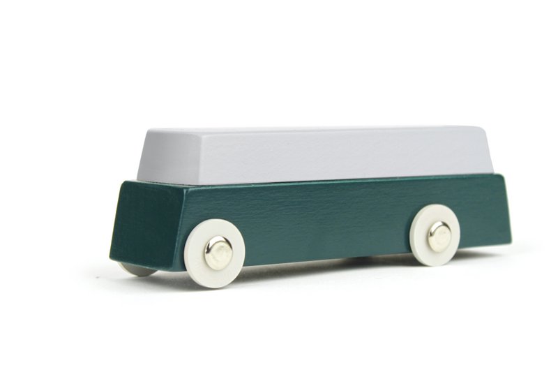 Voiture en bois - Floris Hovers Duotone Car No.4 - IKONIC