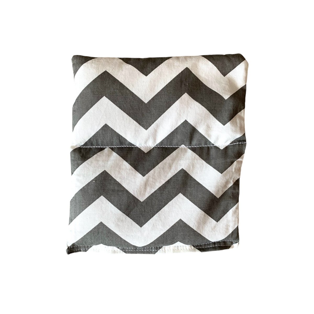 bolsa de granos de trigo baby "zigzag"