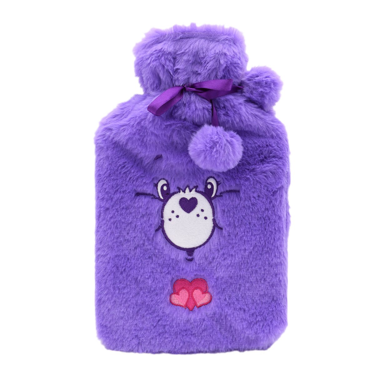 😍 Care Bears, Hot Water Bottle, with Cover, Hot Water Bottle for Hot Therapy, Hot Water, Rubber, Cold, Winter, Child, Adult