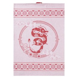 Küchenhandtuch Dragon Red Baumwolle (2 Stück)