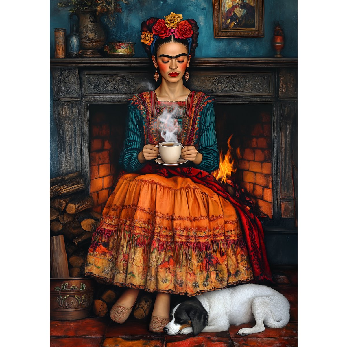 Frida Kahlo: Cosyness | Kaart Fripperies