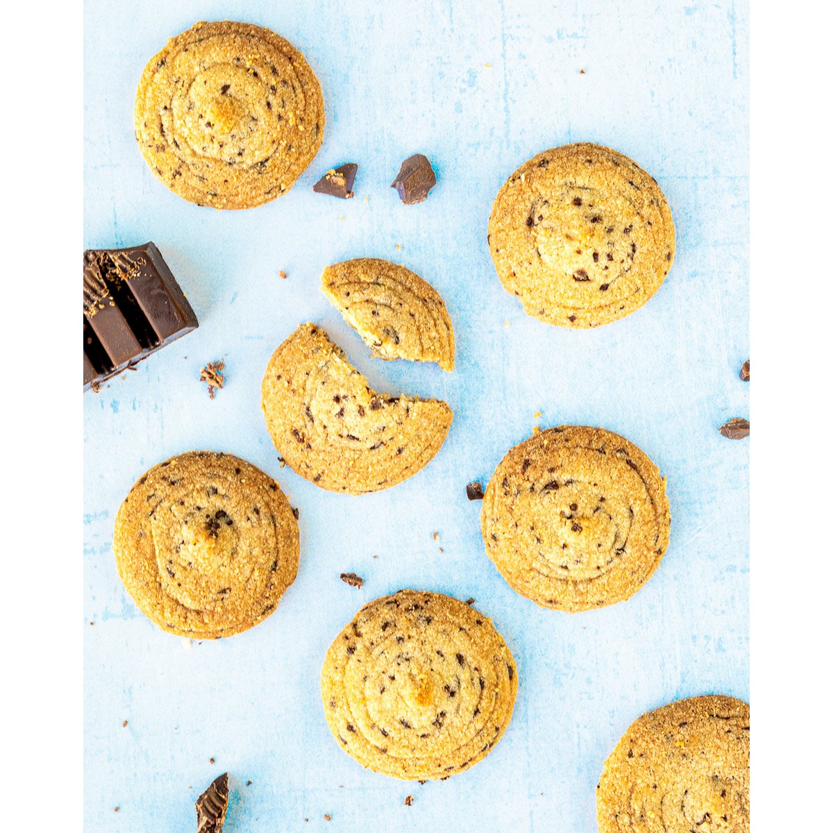 Biscotti Con Gocce Di Cioccolato 110g
