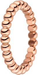 Plug-in ring inde i 3 mm kugle pink