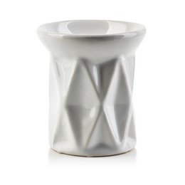 Oliebrænder Hvid Ø7x8cm