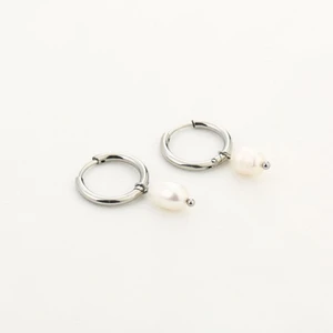 Parel oorbellen JE14020 - SILVER