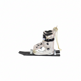 Xmas Hanger - Skifeet - Silver/ Black - 13x5,5x8,5cm