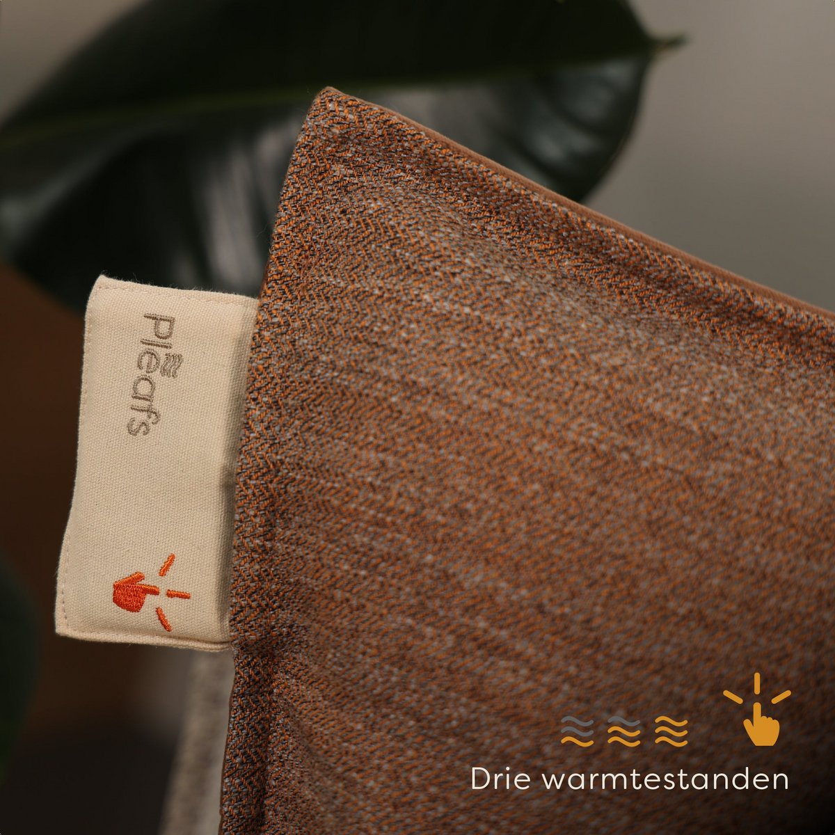 Pleafs® Warmtekussen Boho 45x45cm Spiced Cider