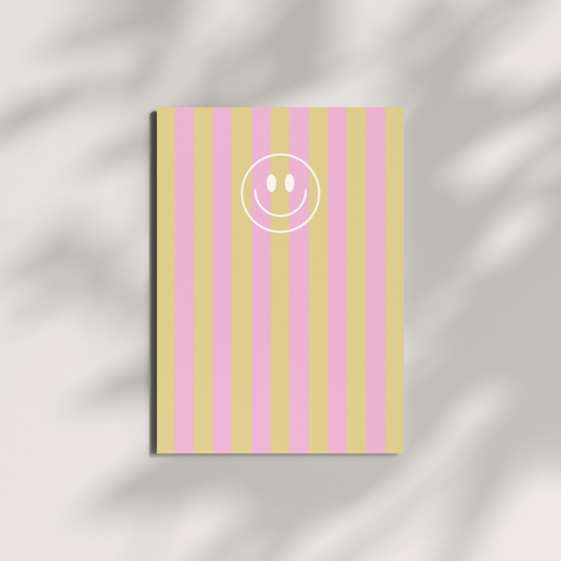 Postcard - Strip Smiley
