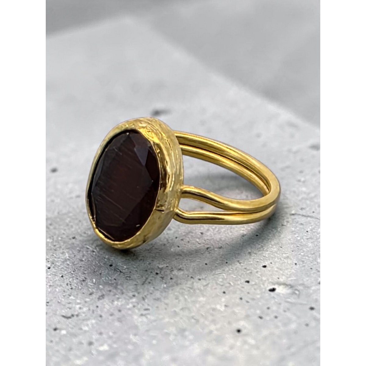 Anillo Resplandor Marrón