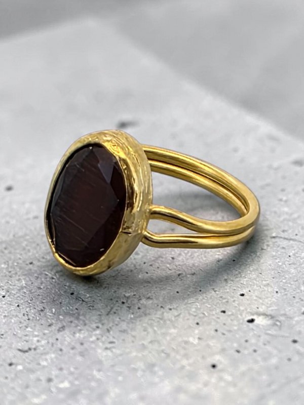 Anillo Resplandor Marrón