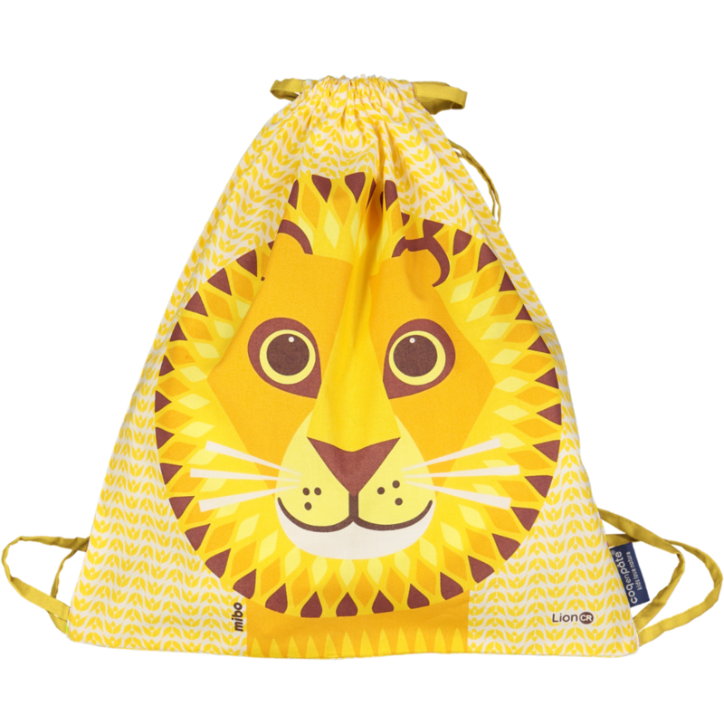 Sac d'activité enfant, coton bio,  Lion