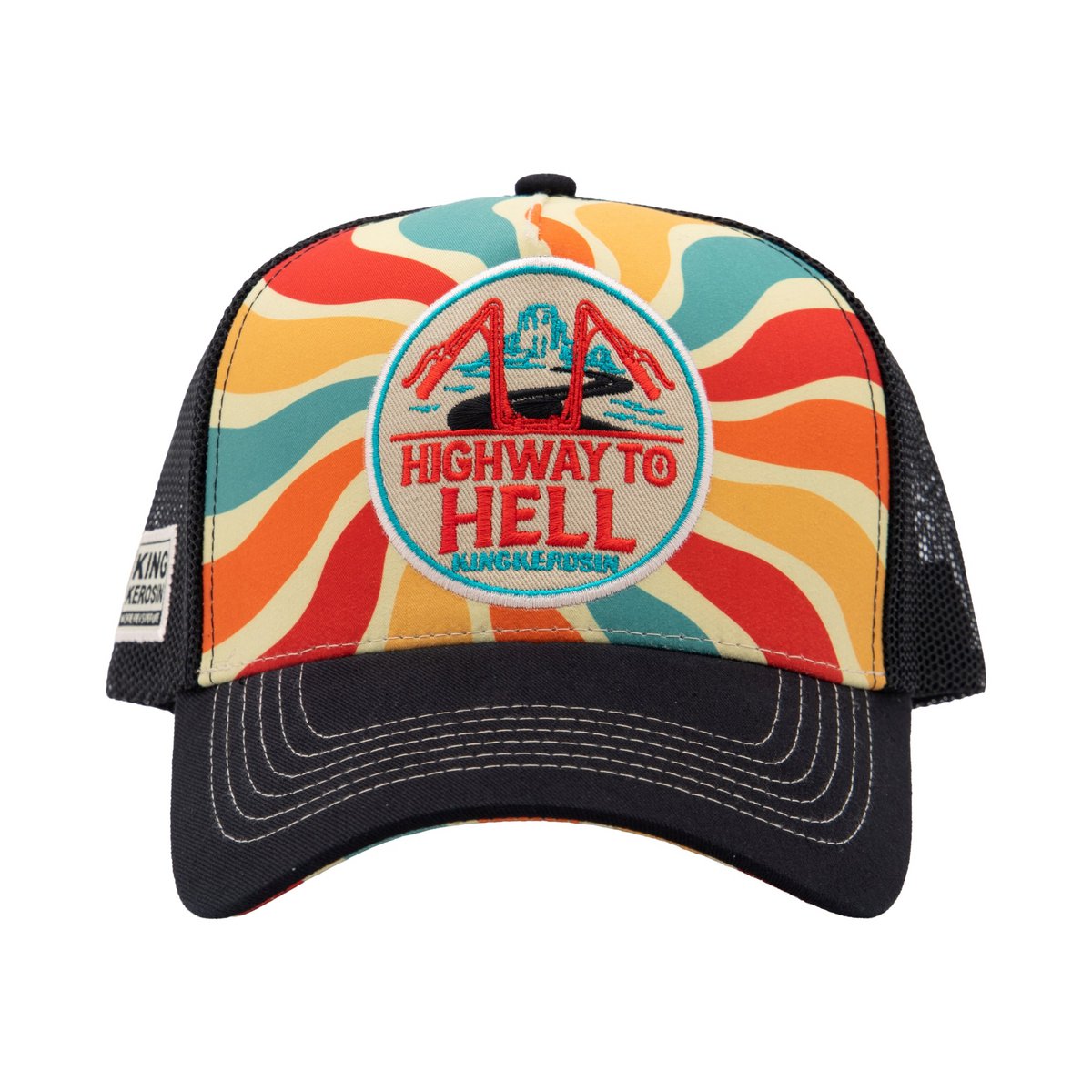 Trucker Cap 'Highway To Hell' in Mehrfarbig