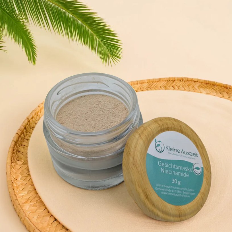 Face mask niacinamide - refined the pores, strengthens the skin barrier, for a radiant complexion