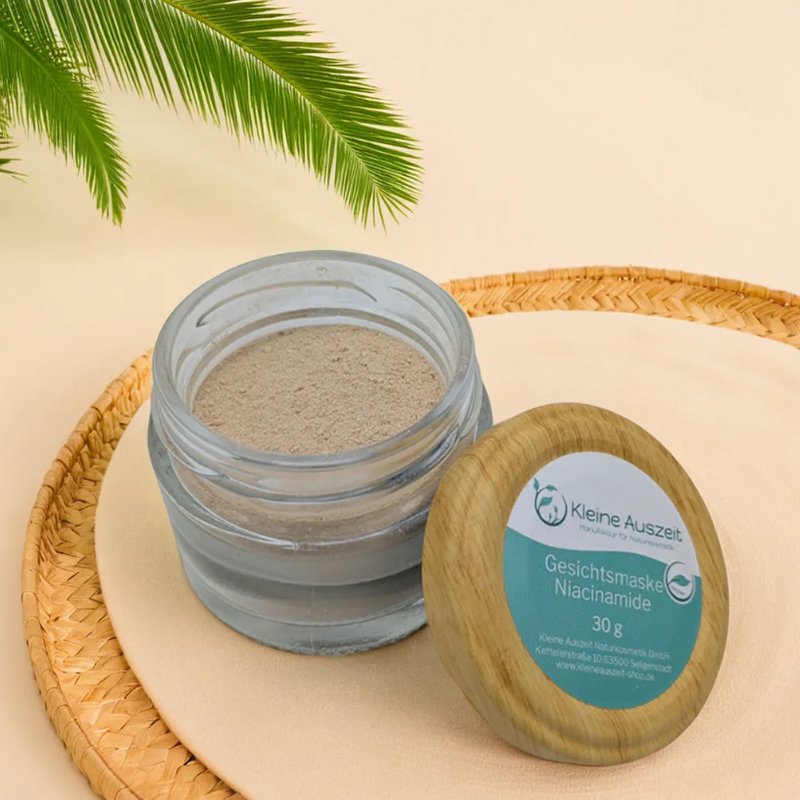 Face mask niacinamide - refined the pores, strengthens the skin barrier, for a radiant complexion
