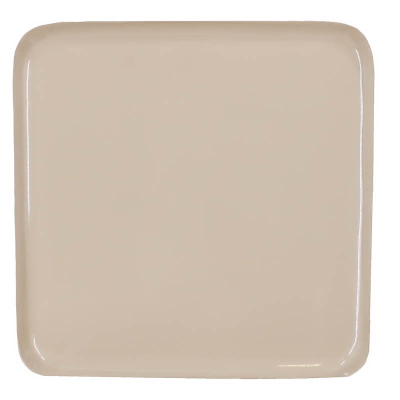 Tray square beige 30 cm