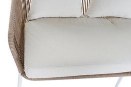 SOFA SET 4 ALUMINIO 151,5X72X70 WATER REPELLENT MB179038