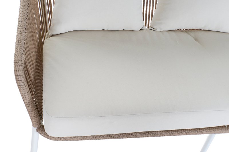 SOFA SET 4 ALUMINIO 151,5X72X70 WATER REPELLENT MB179038