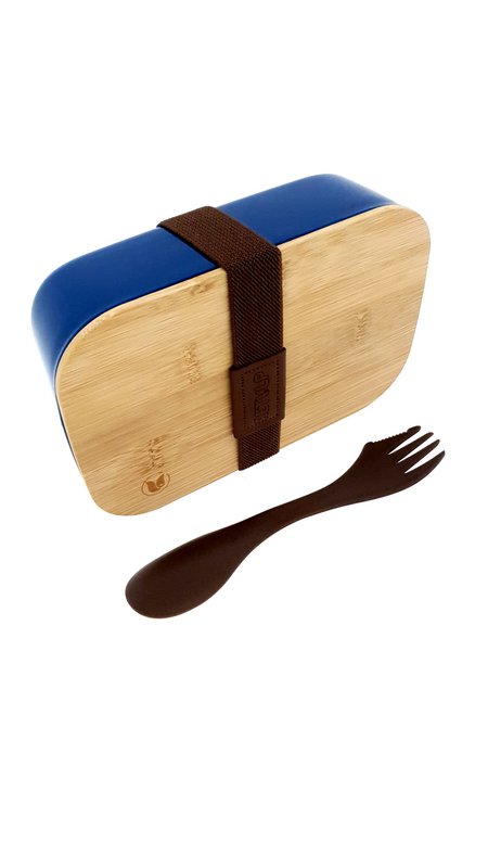 ECO Bamboo Madpakke til at blive blå