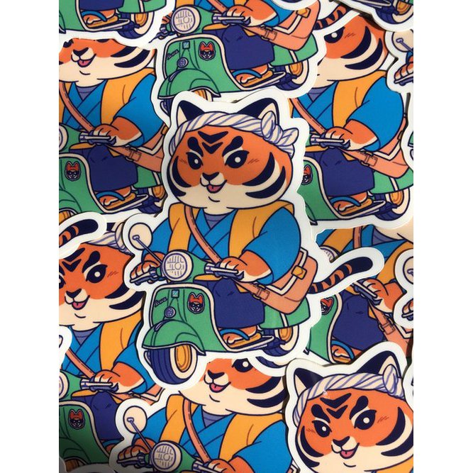 "Brioche-Vespa" Sticker