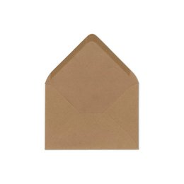 Organische envelop - gemaakt van 100% gerecycled papier - voor DIN A6 ansichtkaarten/gevouwen kaarten