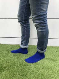 Bambocks Bamboo socks 4 pair Cobalt blue
