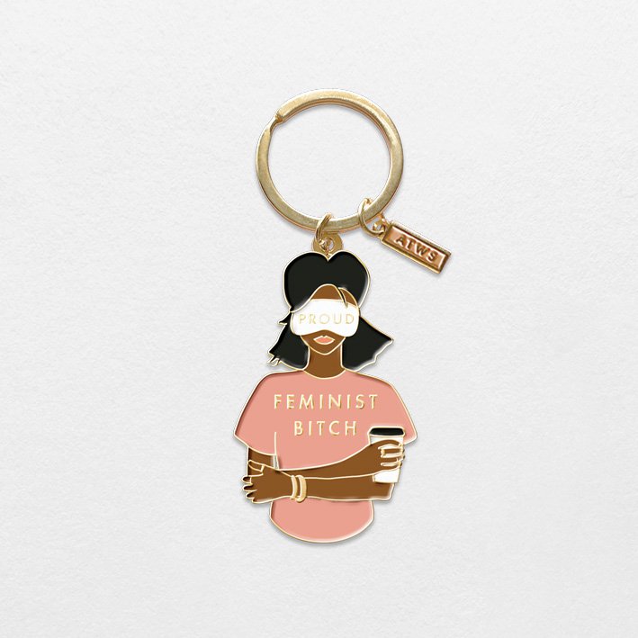Trotse Feminist - Sleutelhanger