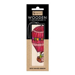 Fly Away Wooden Bookmark