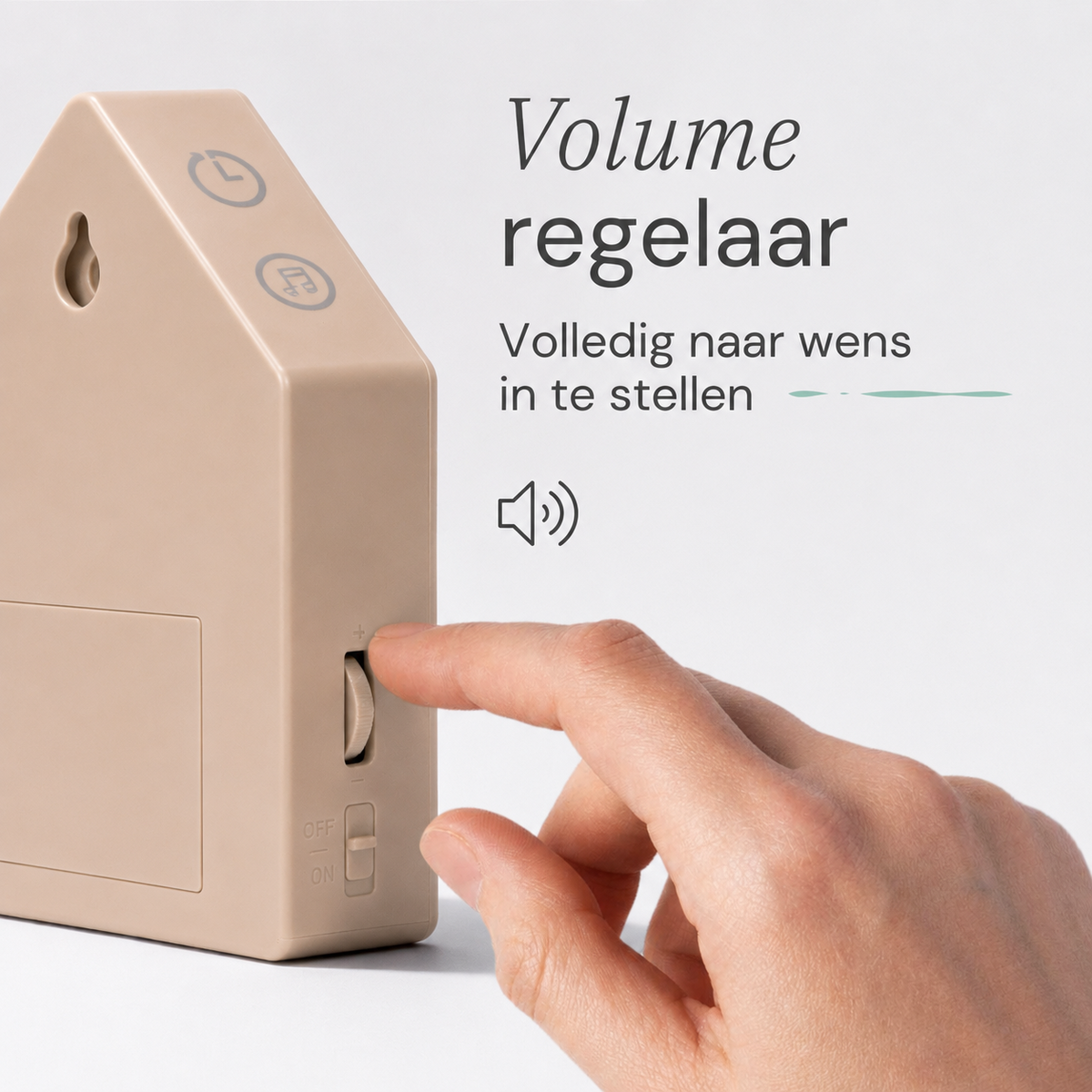 Melodiez Deluxe - Box Incl. Batteries and 5 Natural Bird, Ocean, Cricket and Jungle sounds - Bird Sound House with Sensor