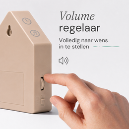 Melodiez Deluxe - Box Incl. Batteries and 5 Natural Bird, Ocean, Cricket and Jungle sounds - Bird Sound House with Sensor
