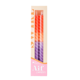 Vela LED en forma de remolino Mystic - Juego de 2