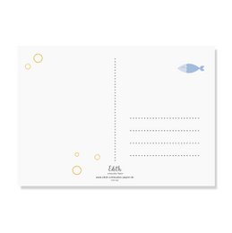Cartolina "Al battesimo"