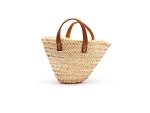 Kindertragetasche, Mädchentasche, Kinderkorbtasche, Esparto-Strandtasche 20 cm