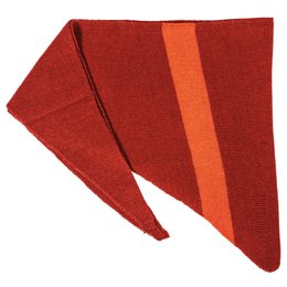écharpe terracotta/orange
