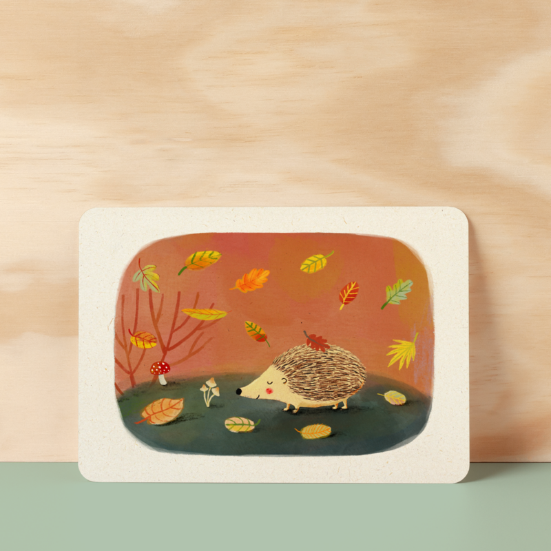 Postcard | Hedgehog