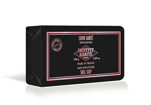 Shea Zeep 150 g Zwart Leer