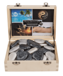 Natural Stone Heart, Worry Hearts,