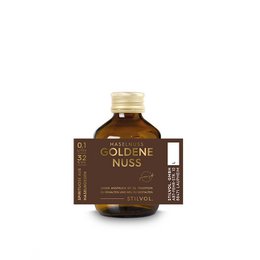 Haselnuss-Schnaps "Goldene Nuss" mit 32% Alkohol von STILVOL. — Natürliche Haselnuss Spirituose aus Deutschland (ohne Zusätze/Aromen)