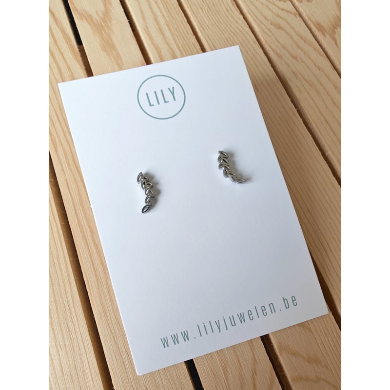 Happy leaves (silver)