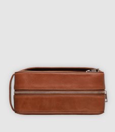 Borsa da toilette ATLAS Cognac