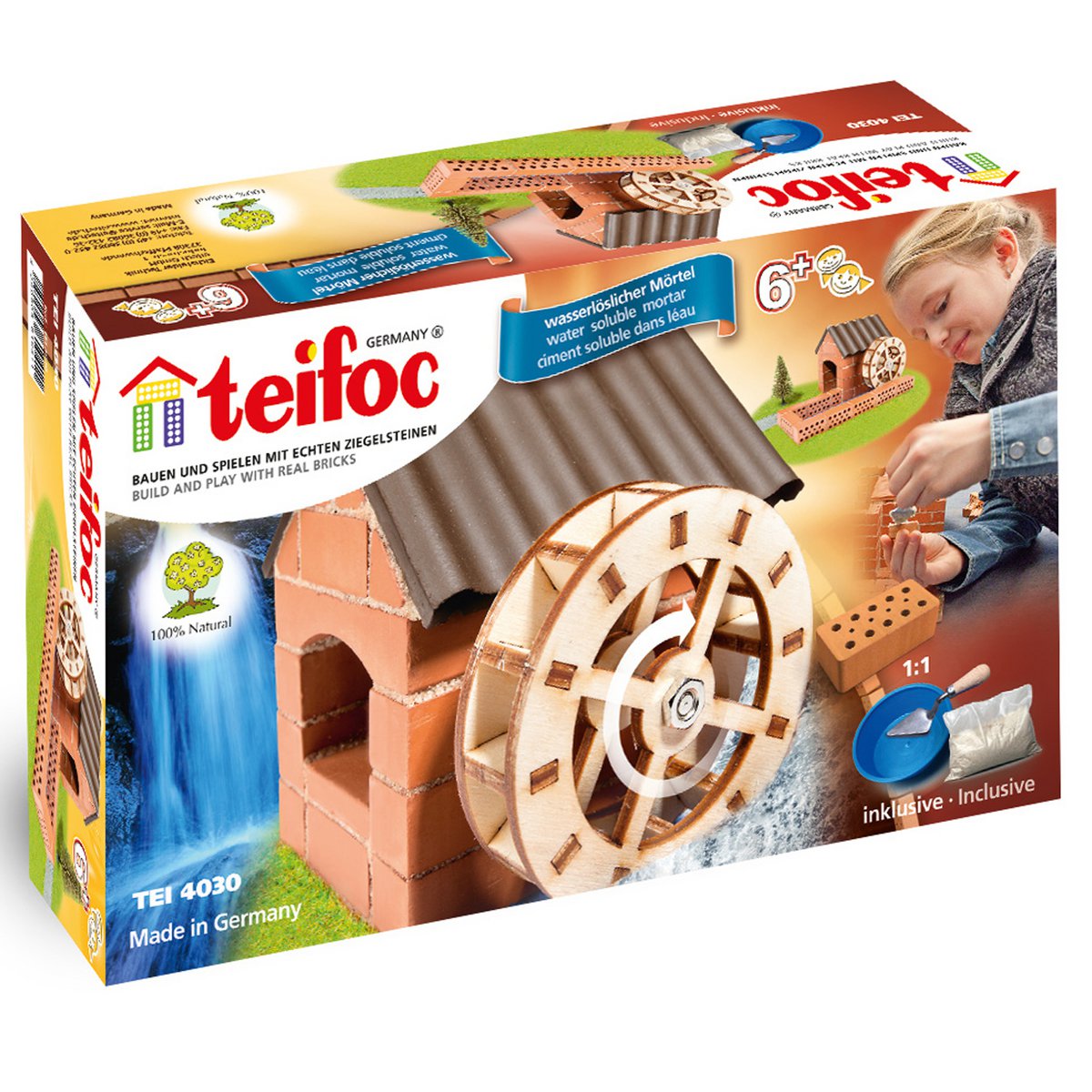 Teifoc® Construction Kit - Water Mill