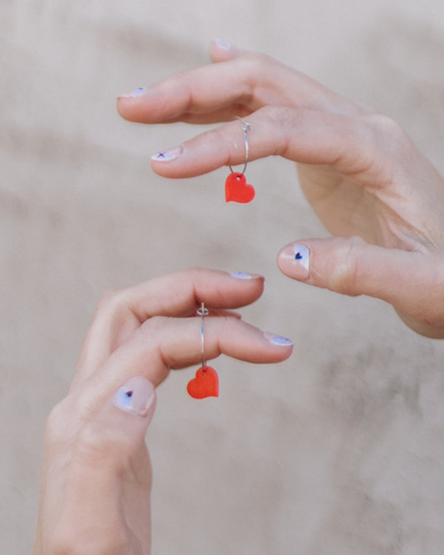 Aros corazón