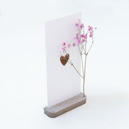 Driedflower box heart