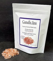 Sales de Baño Candle Spa 500g - Eucalipto & Menta