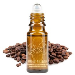 Hyaluronic eye serum I coffee I roll on smoothes the eyes I vitamin C I arnica