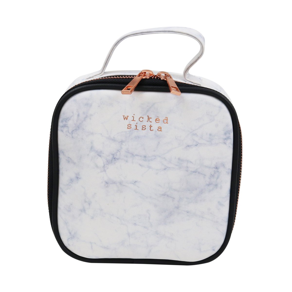 Kosmetiktasche Marble Moderna Petit sac de transport carré