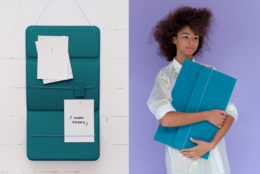 Art Bag - Petrol x Ice Blue